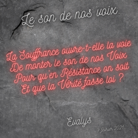 Le son de nos voix