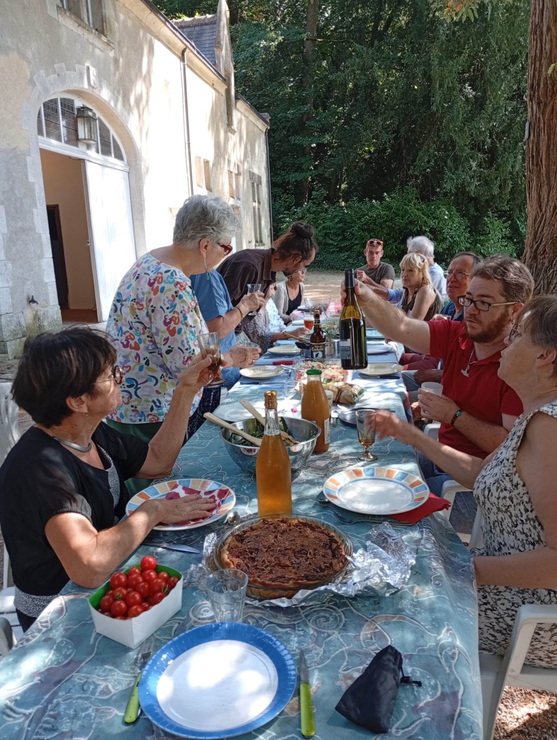 Déjeuner partagé entre artistes - 2025