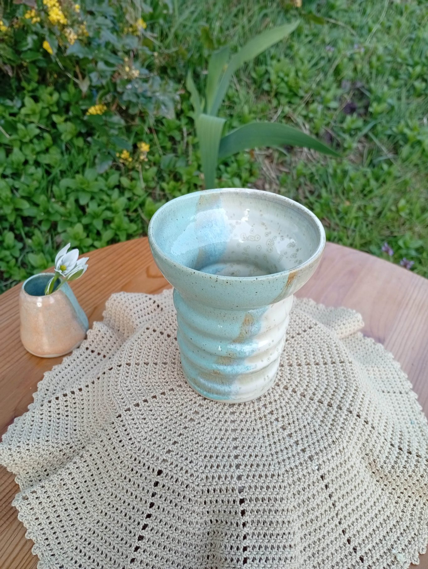 Vase coupelle Lagon