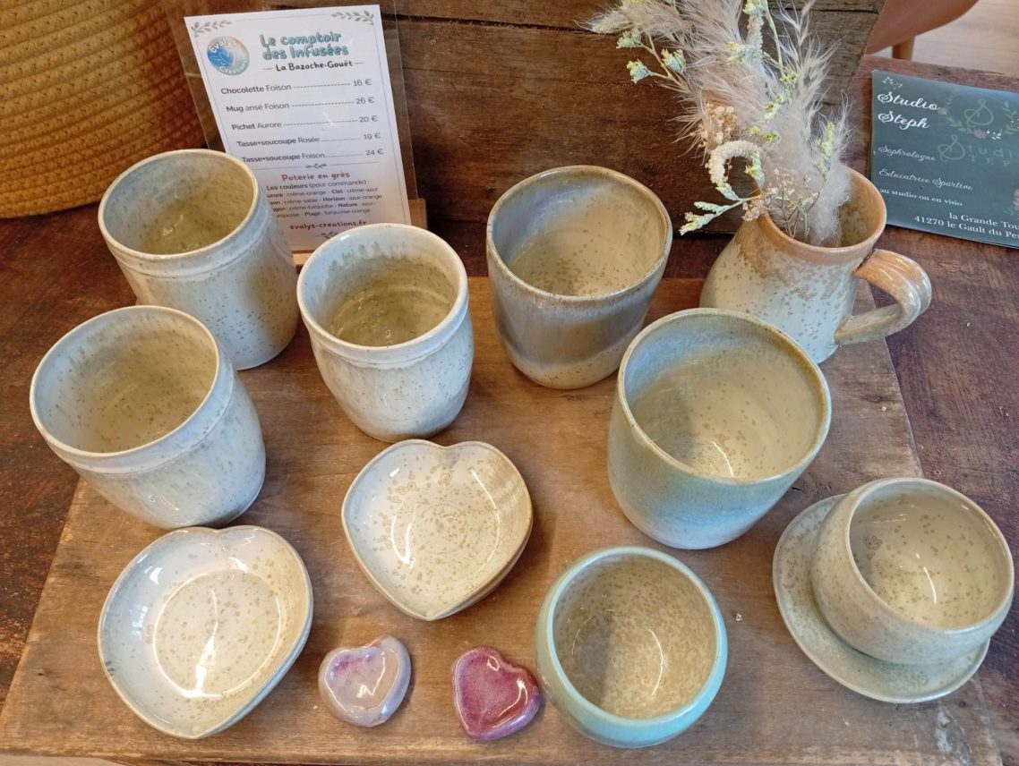 Nouvelles poteries déposées en février 2026