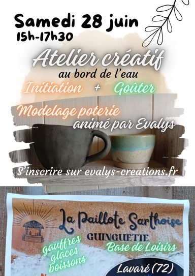 Atelier + goûter La Paillote Sarthoise