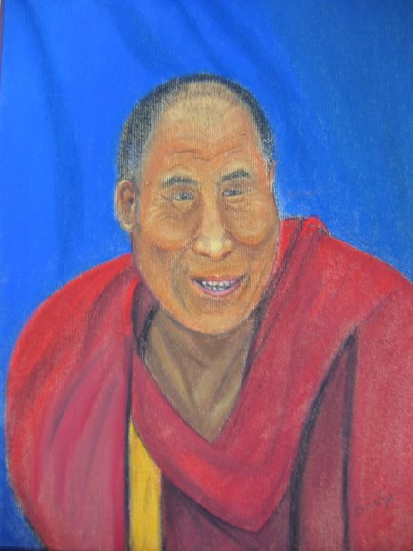 Dalaï Lama - Pastel sec